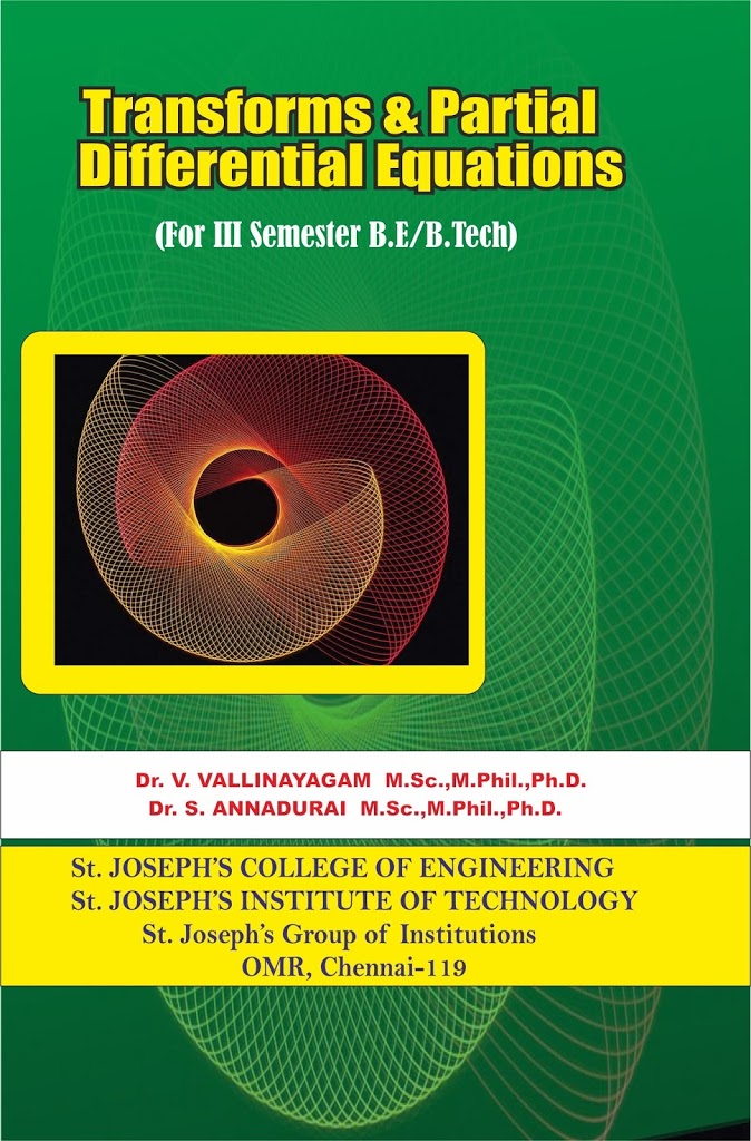 MA6351 Transforms And Partial Differential Equations (TPDE) Books ...